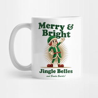 Cheerful Santa Christmas Mug